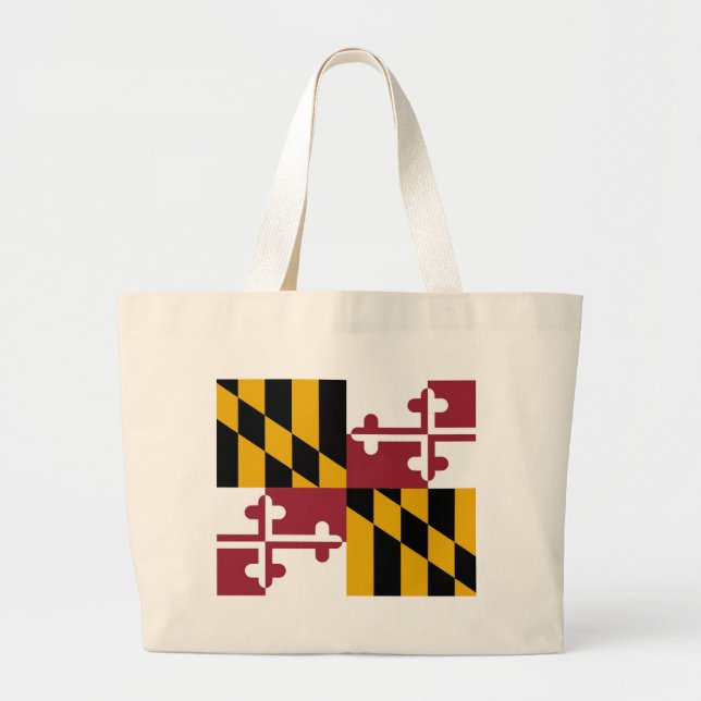 Bag with Flag of  Maryland State - USA (Front)