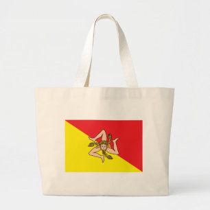 Bag with Flag of Sicily, Italy