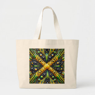 Bag with Jamaican Colours Design