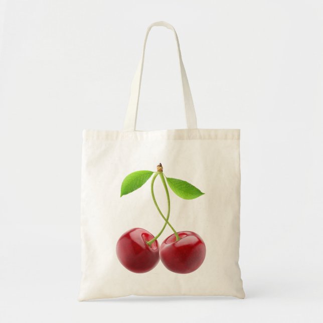 Bag with pair of sweet cherries (Front)