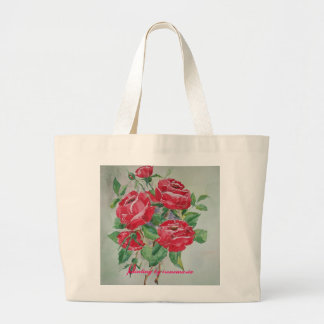 Bag with Red Roses