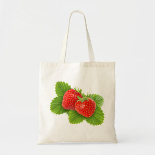 Bag with two strawberries
