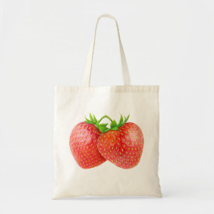 Bag with two strawberries