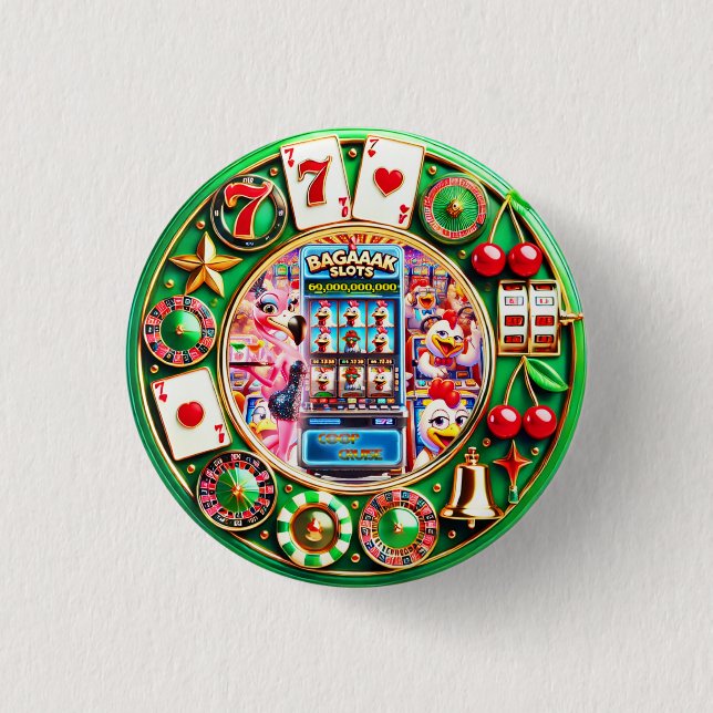 BAGAAAK SHOTS 3 CM ROUND BADGE (Front)