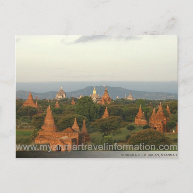Bagan Monuments Postcard (Front)