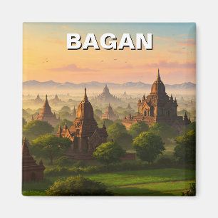 Bagan Myanmar Travel Magnet