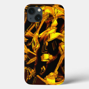 Bagasse or pieces of dehydrated tangerine peel iPhone 13 case