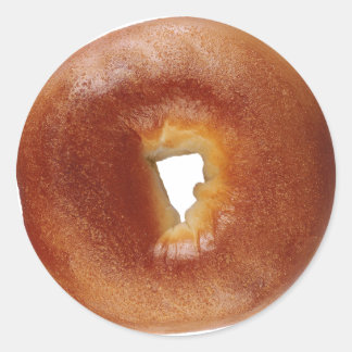 BAGEL 2     CLASSIC ROUND STICKER