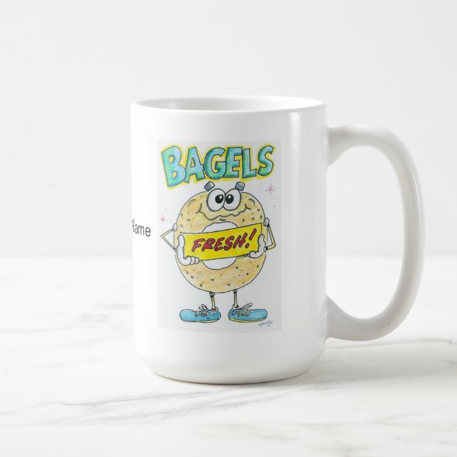 Bagel Coffee Mug (Right)