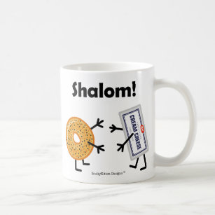 Bagel & Cream Cheese - Shalom! Coffee Mug