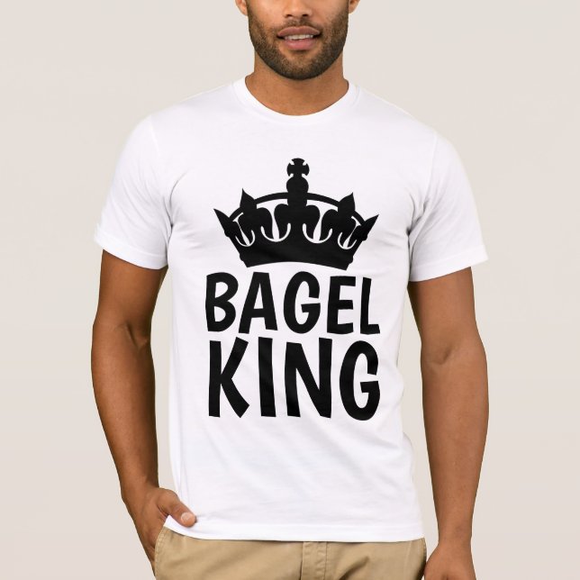 BAGEL KING Men's T-shirts (Front)