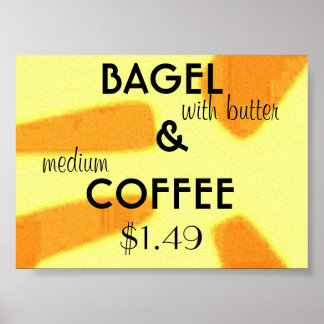bagel poster
