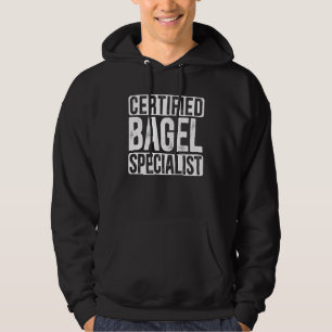 Bagel Specialist Foodie Bread Bakery Food Jewish   Hoodie