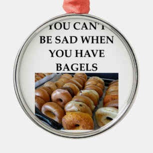 BAGELS METAL ORNAMENT