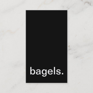 bagels punch card