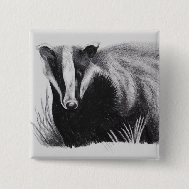 Bager Products - A Moment of Calm 15 Cm Square Badge (Front)