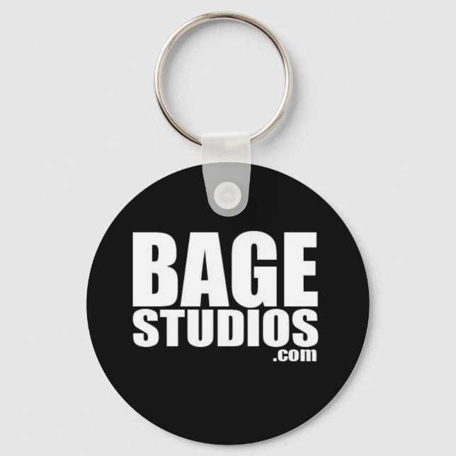 BageStudios (dot) com Key Ring (Front)