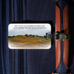 Baggage brick — King eyes Luggage Tag