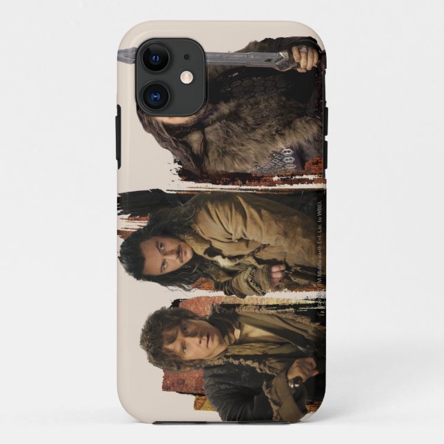 BAGGINS™, BARD THE BOWMAN™, & THORIN OAKENSHIELD™ Case-Mate iPhone CASE (Back)