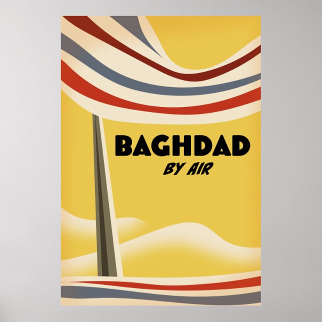 Baghdad By Air Poster (Front)