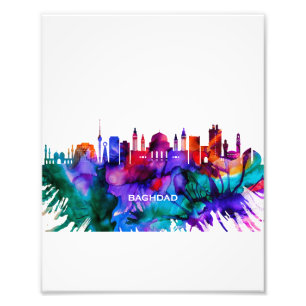 Baghdad Skyline Photo Print
