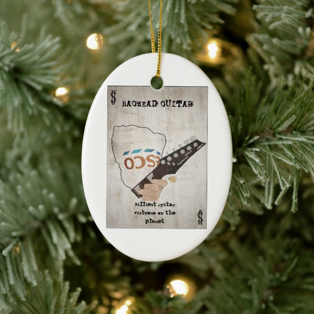 Baghead guitar Christmas tree decoration (Tree)