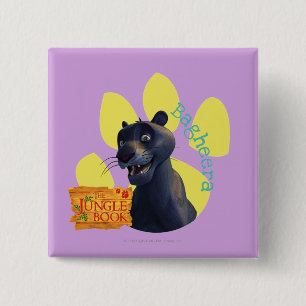 Bagheera 1 15 cm square badge