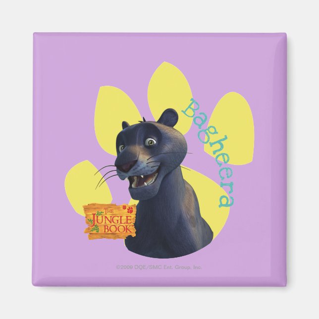 Bagheera 1 magnet (Front)