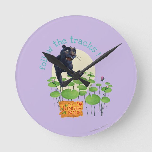 Bagheera 2 round clock (Front)