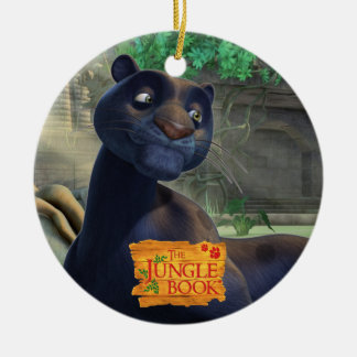 Bagheera 3 ceramic ornament