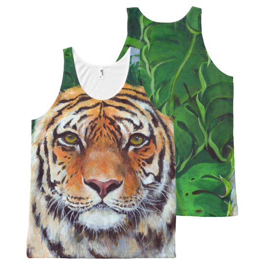 Bagheera the Tiger All-Over Print Tank