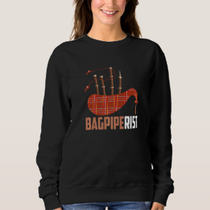 Bagpipe Bagpiper Bagpiperist   Sweatshirt