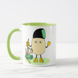 Bagpipe Egghead Mug