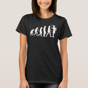Bagpipe Human Evolution Scotsman Bagpiping Bagpip T-Shirt