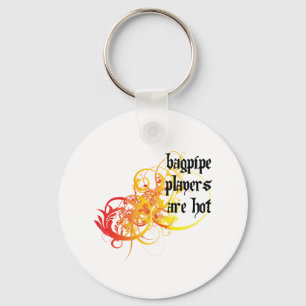 Bagpipe Players Are Hot Key Ring