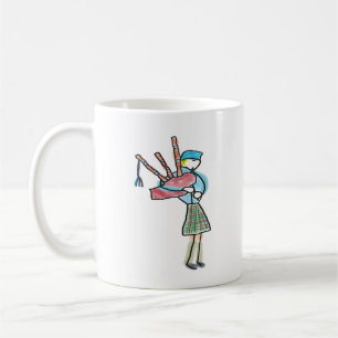 Bagpipe Playing Coffee Mug