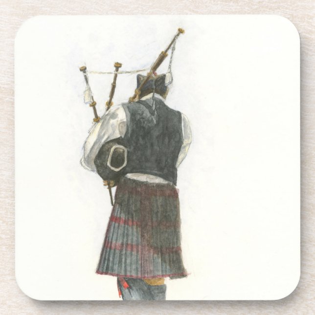 Bagpiper Coaster (Front)
