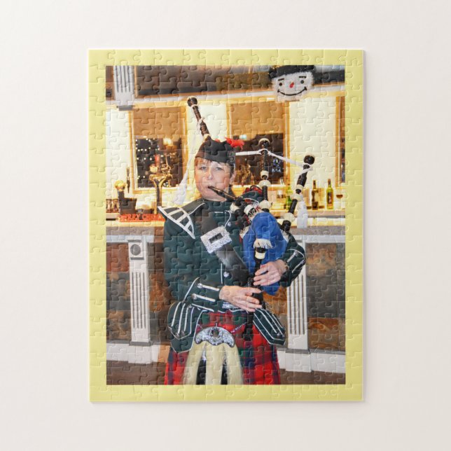 Bagpiper Jigsaw Puzzle (Vertical)