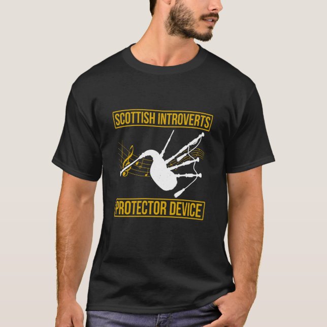 Bagpipes For Bagpiperist Bagpipe Player Bagpiping  T-Shirt (Front)