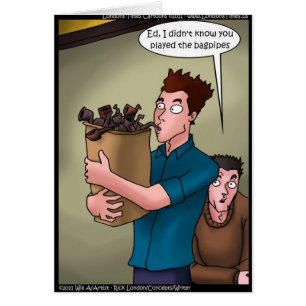 Bagpipes Funny Gifts Tees Mugs Cards Etc