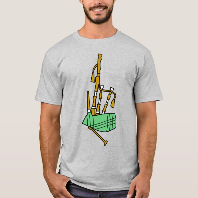 Bagpipes T-Shirt (Front)