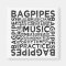 Bagpipes Typography