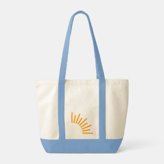 Bags - Tote bag in light blue with logomark