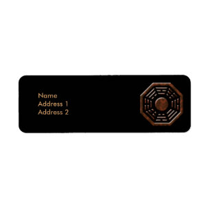Bagua Label Return Address Label