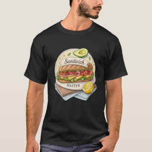 Baguette Burger National Sandwich Day T-Shirt