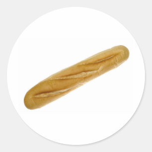 Baguette Classic Round Sticker