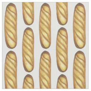 Baguette French Loaf of Bread Bakery Boulangerie Fabric