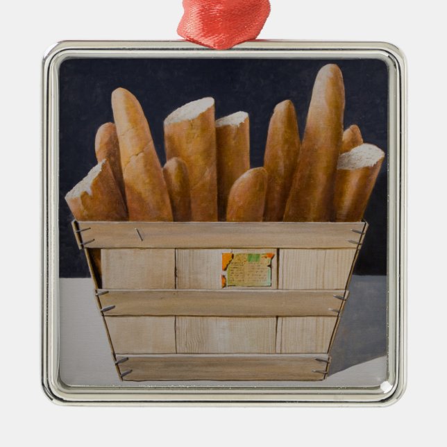 Baguettes 2010 metal tree decoration (Front)