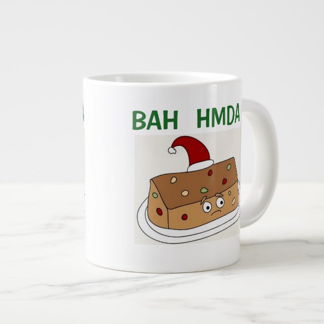 Bah HMDA Fruitcake Mug (Front Right)