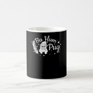 Bah Hum Pug Cute Funny Puppy Dog Pet Christmas Coffee Mug